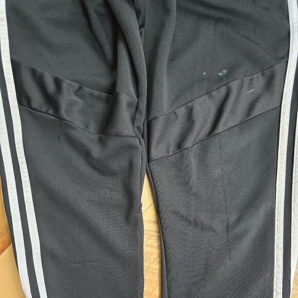 Adidas Tiro 19 Pants Black with White Stripe Size Medium - Picture 5 of 10